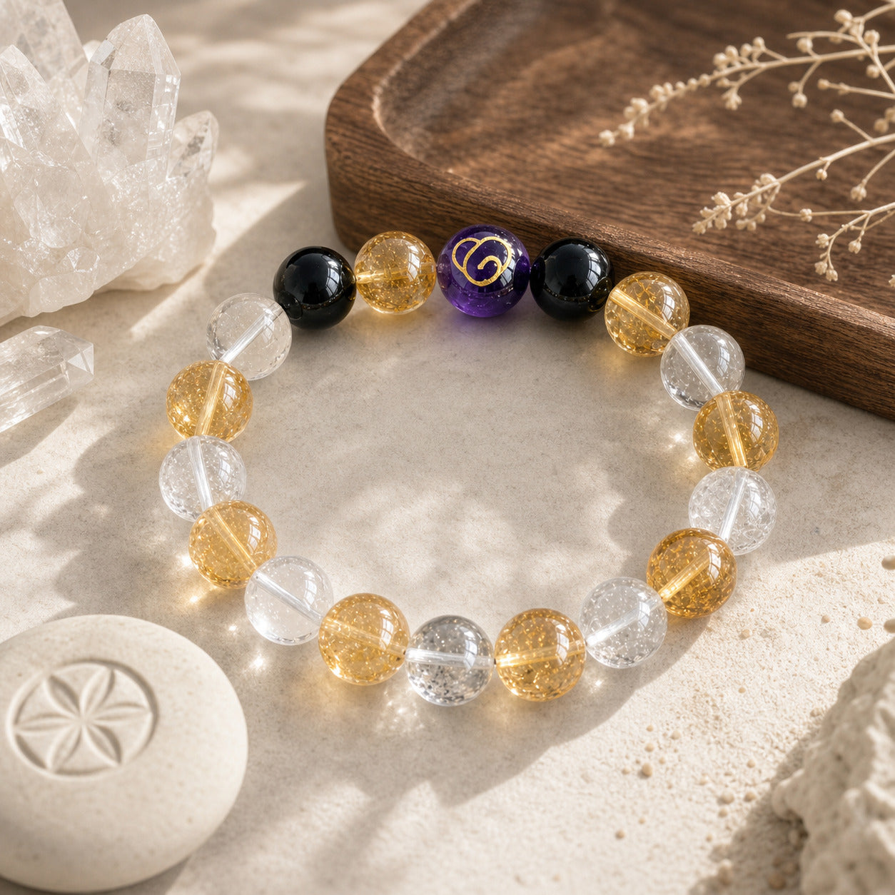 Wealth - Steady Investment Crystal Bracelet