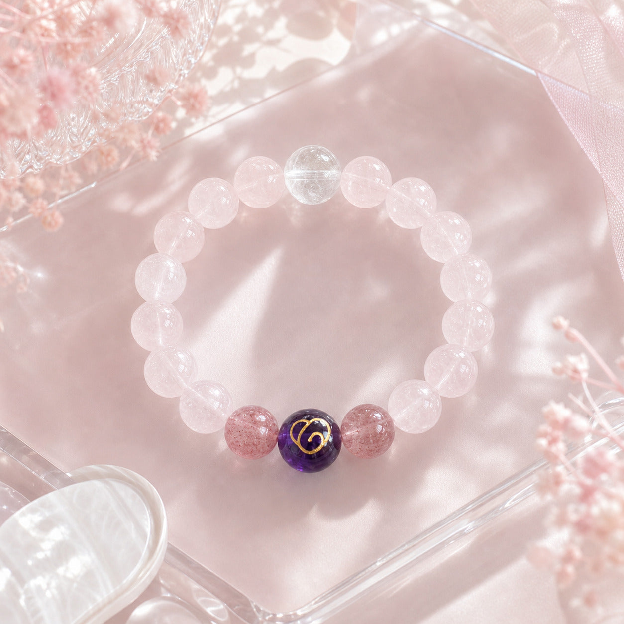Radiant Charm Crystal Bracelet B