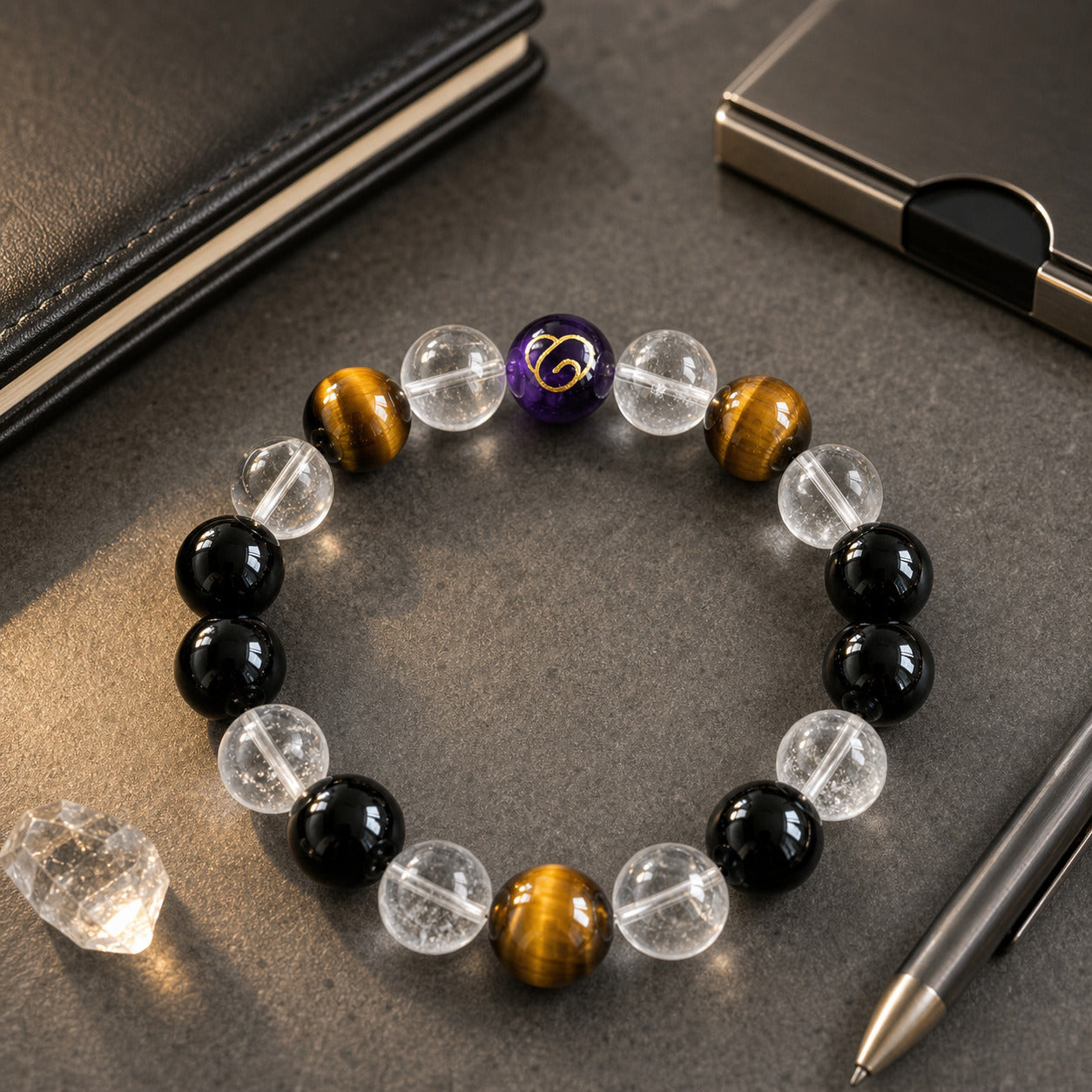 Career - Steady Progress Crystal Bracelet