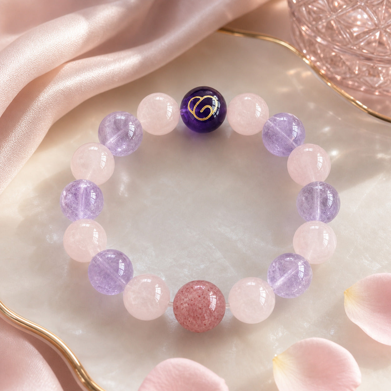Sweet Lovers Crystal Bracelet