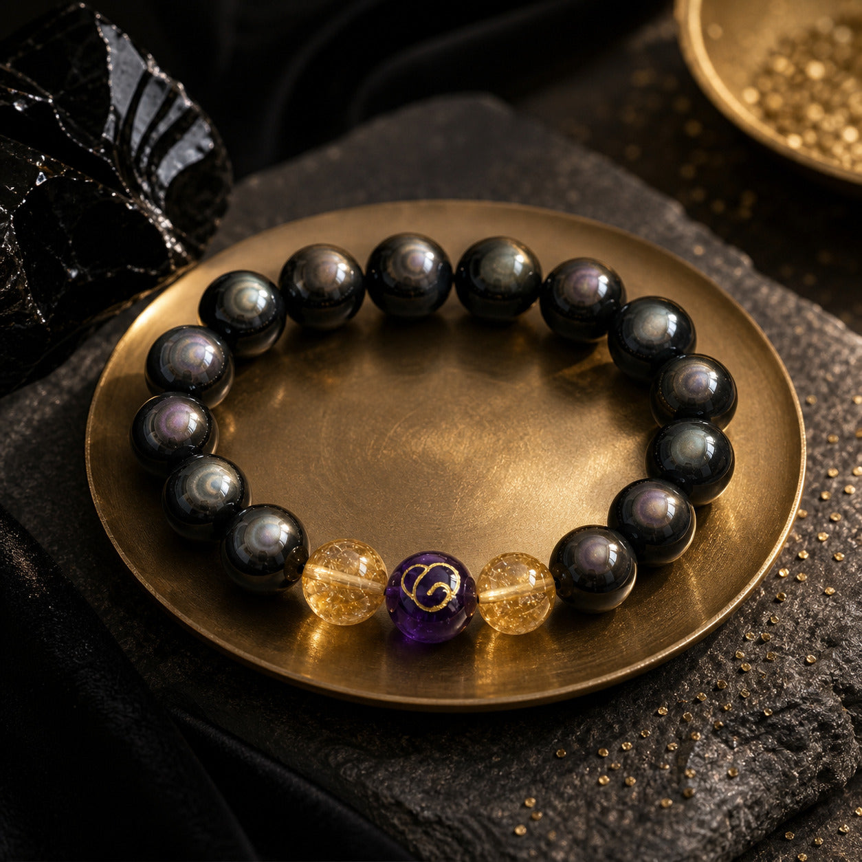 Wealth - Treasure Basin Crystal Bracelet 
