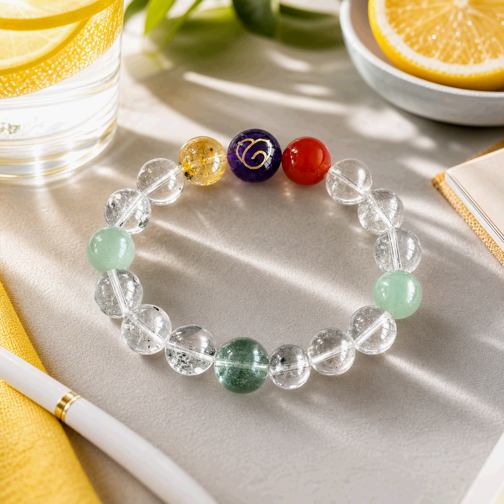 Radiant Vitality Crystal Bracelet