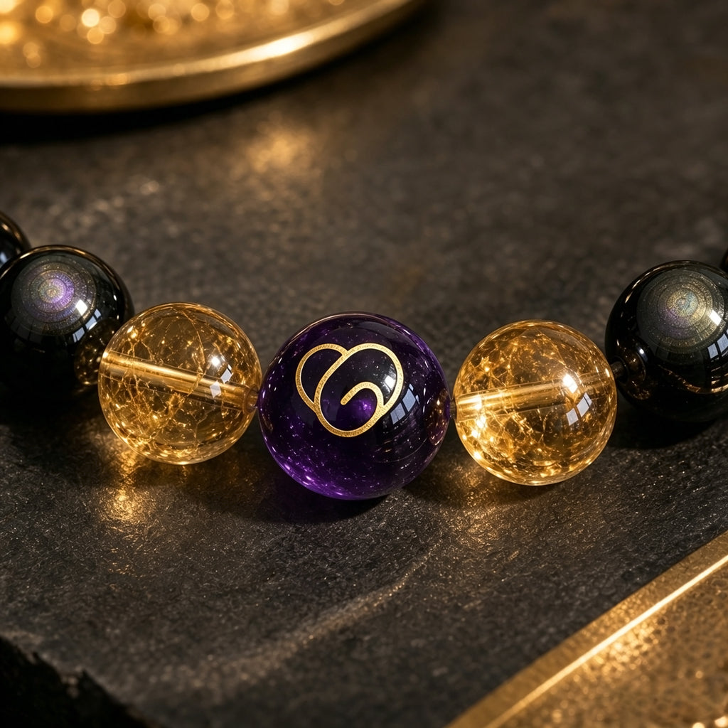 Wealth - Treasure Basin Crystal Bracelet 