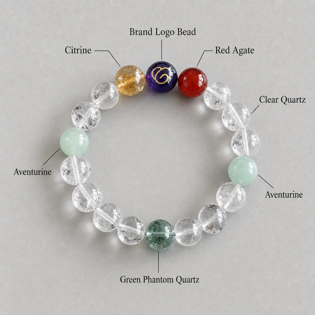 Radiant Vitality Crystal Bracelet