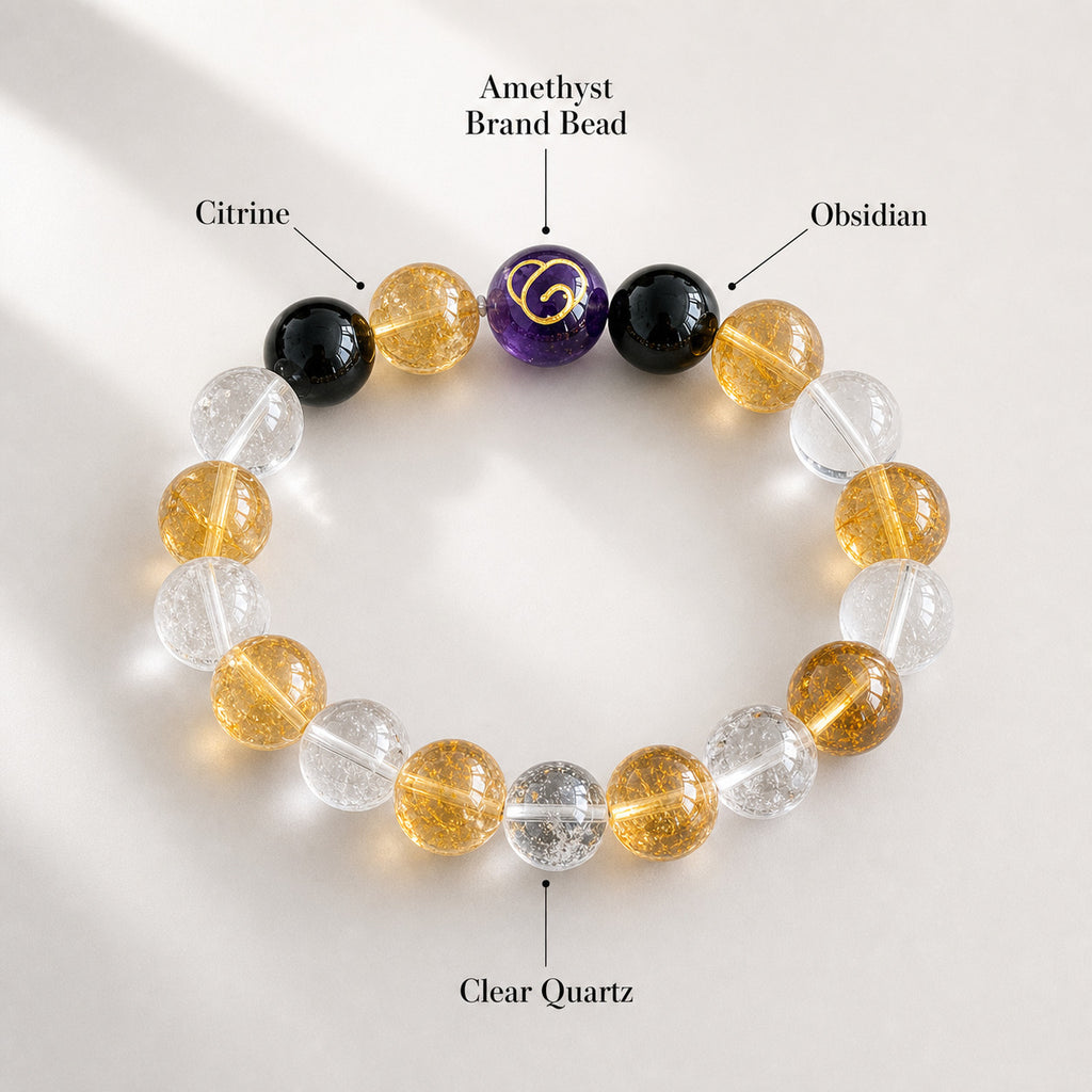 Wealth - Steady Investment Crystal Bracelet