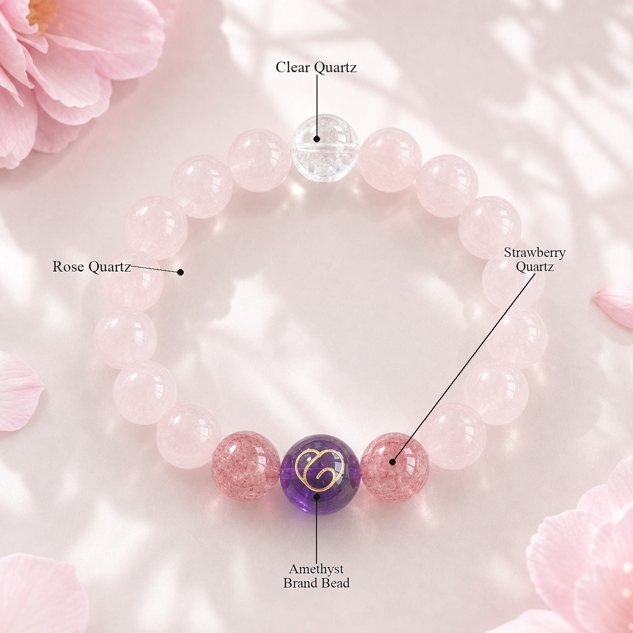 Radiant Charm Crystal Bracelet B