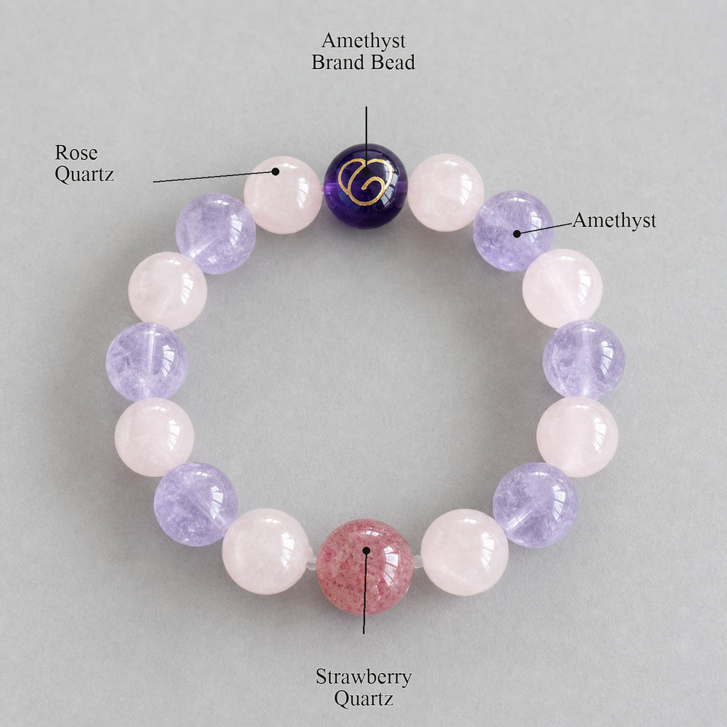 Sweet Lovers Crystal Bracelet