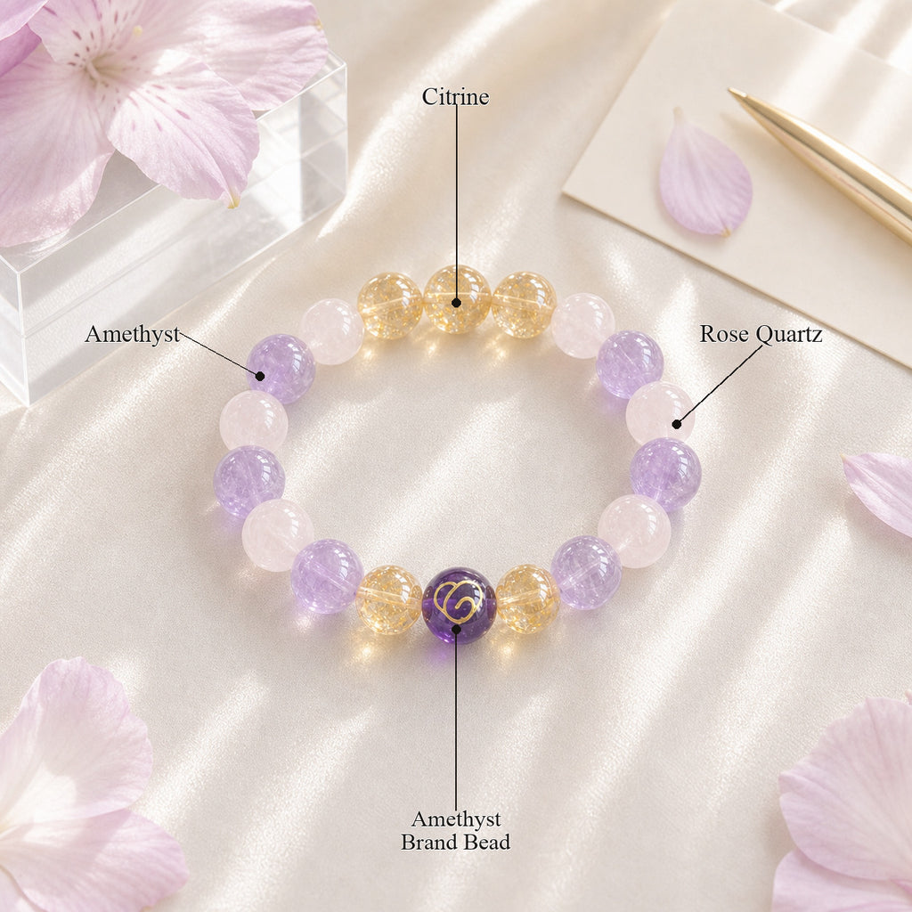 Career - Mentor Support Crystal Bracelet