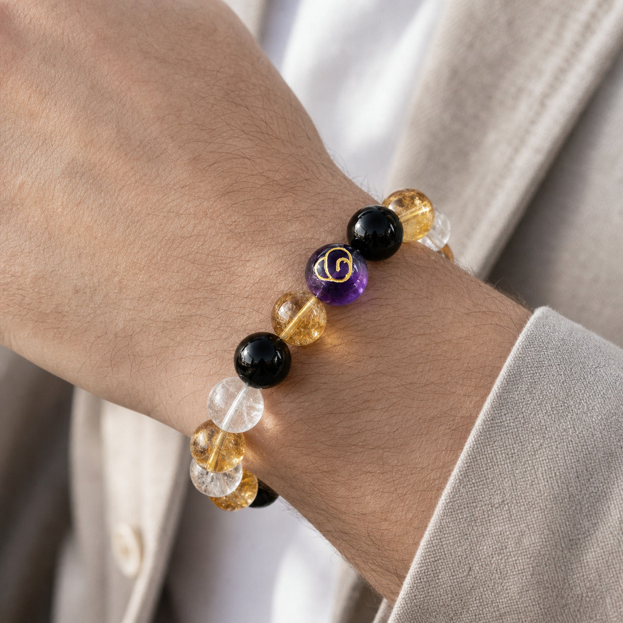 Wealth - Steady Investment Crystal Bracelet