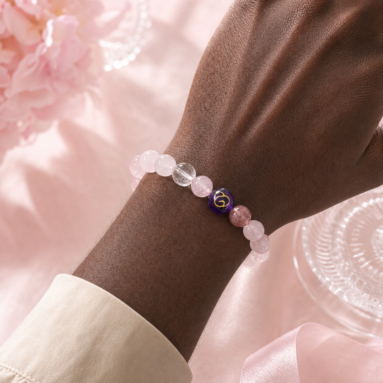 Radiant Charm Crystal Bracelet B
