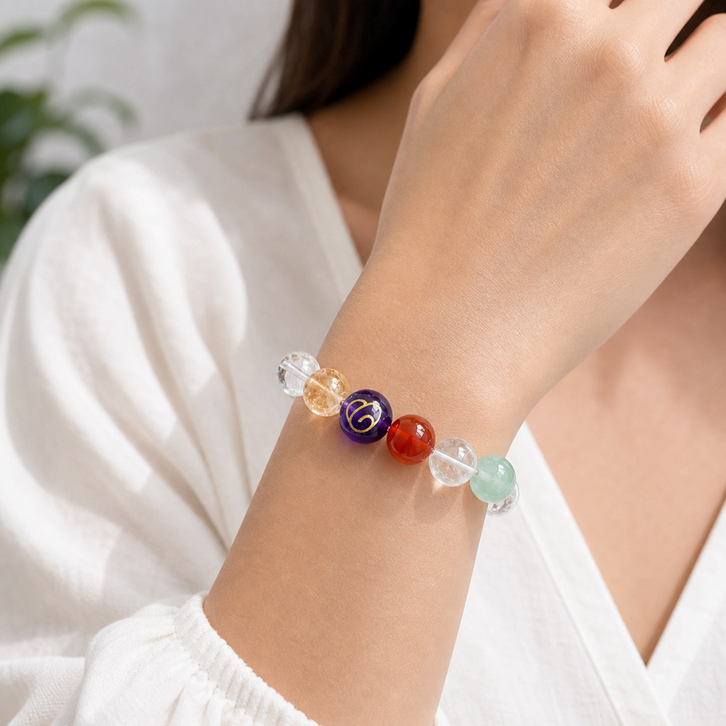 Radiant Vitality Crystal Bracelet