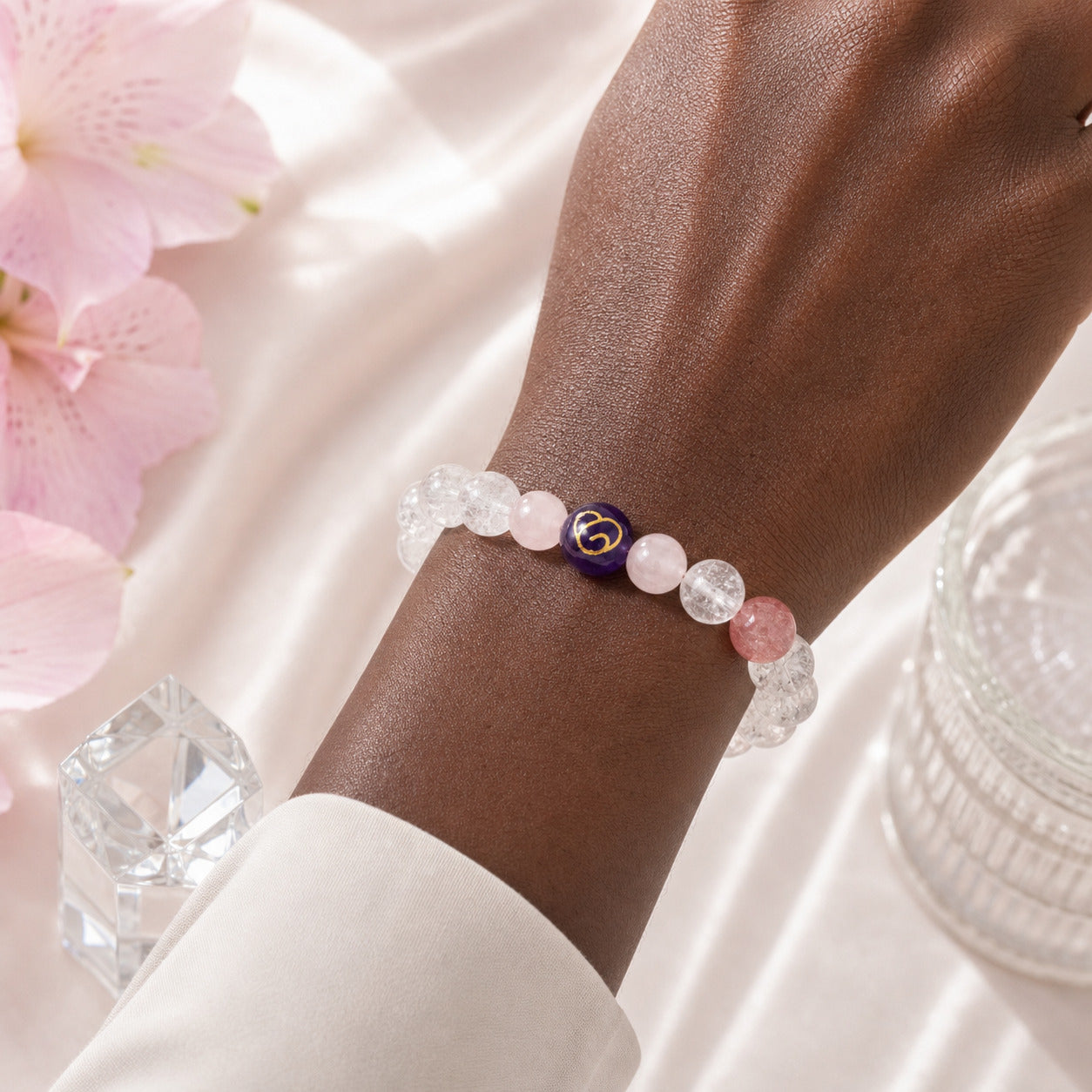 Radiant Charm Crystal Bracelet A