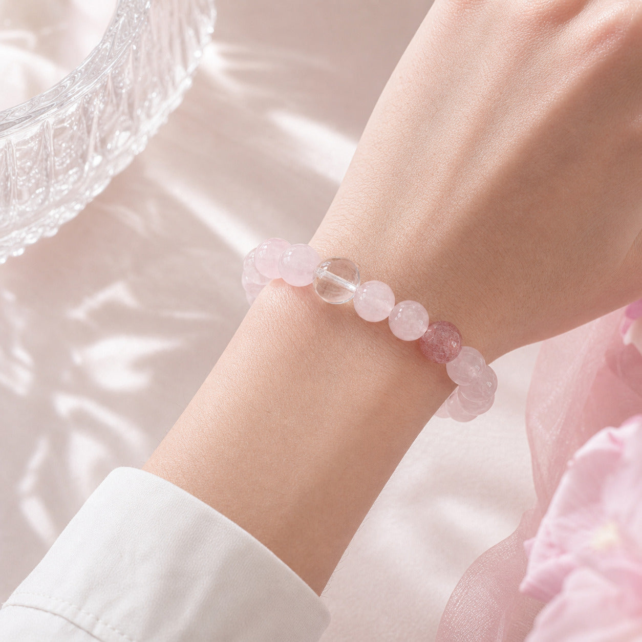 Radiant Charm Crystal Bracelet B