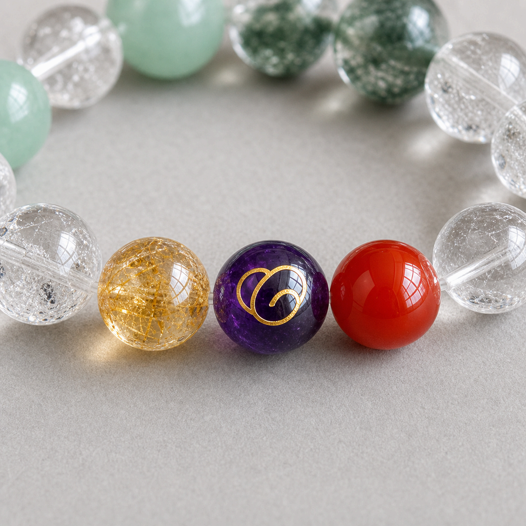 Radiant Vitality Crystal Bracelet