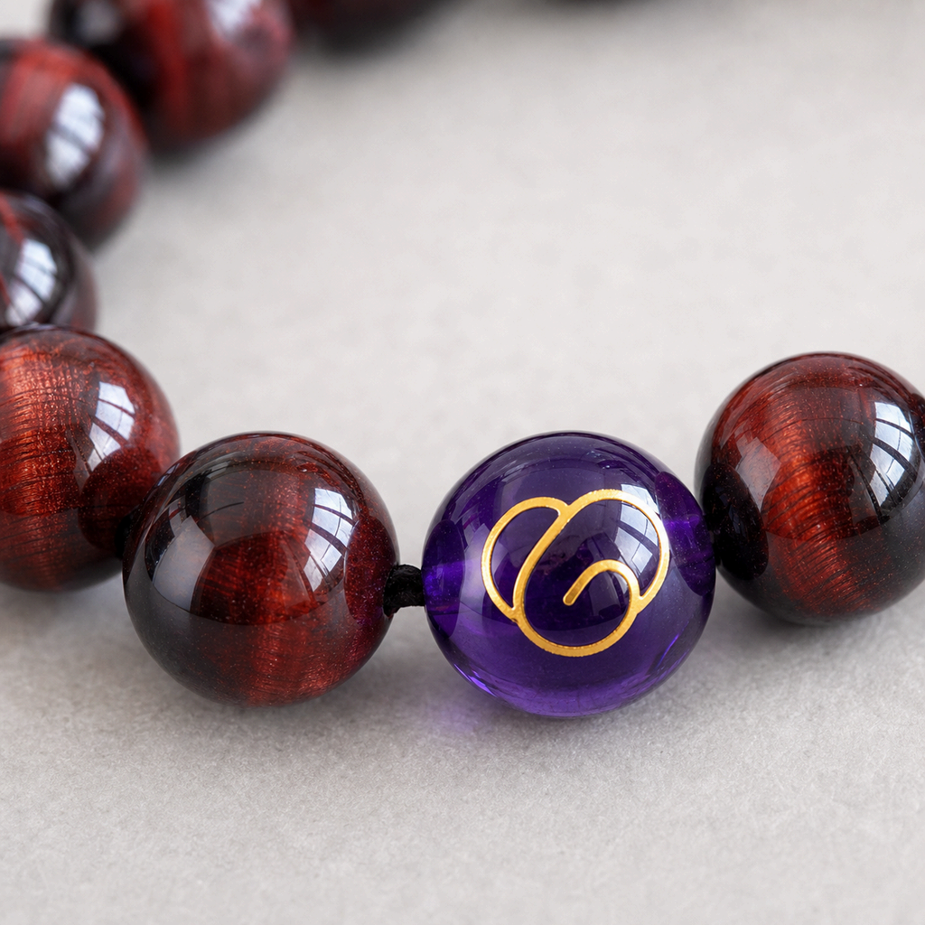 Fire Element Red Tiger Eye Bracelet